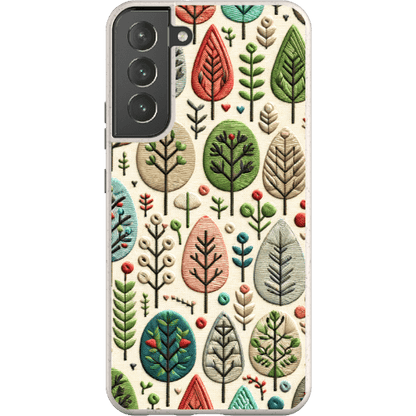 Stepping Green Phone Case Festive Trees Bio Case