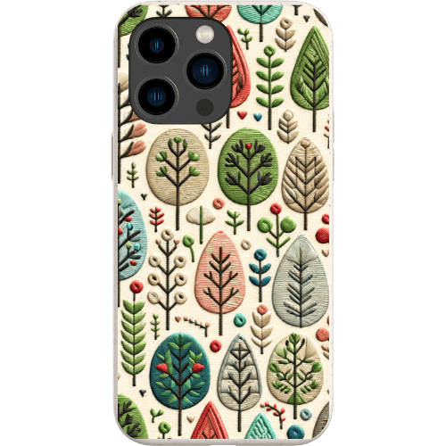 Stepping Green Phone Case Festive Trees Bio Case