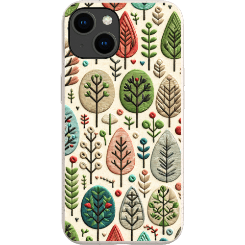 Stepping Green Phone Case Festive Trees Bio Case