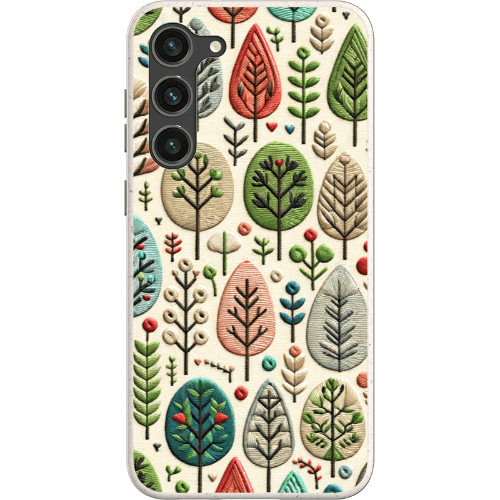 Stepping Green Phone Case Festive Trees Bio Case