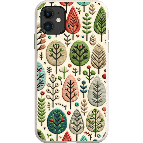 Stepping Green Phone Case Festive Trees Bio Case