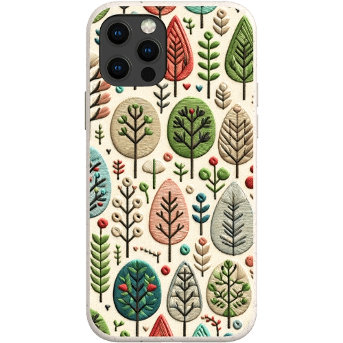 Stepping Green Phone Case Festive Trees Bio Case