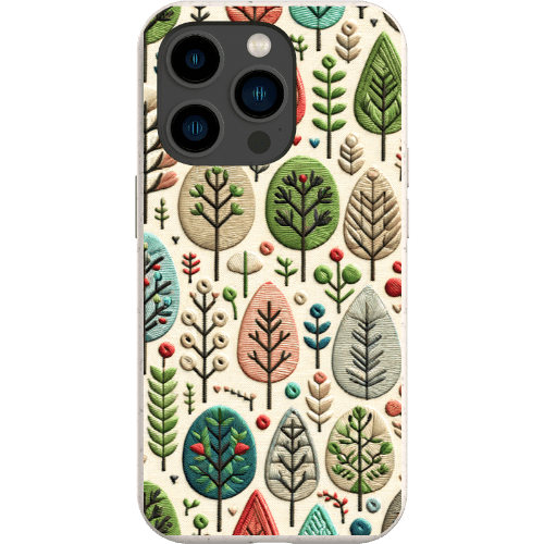 Stepping Green Phone Case Festive Trees Bio Case