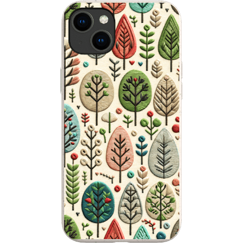Stepping Green Phone Case Festive Trees Bio Case