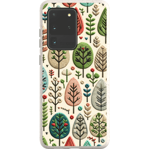 Stepping Green Phone Case Festive Trees Bio Case