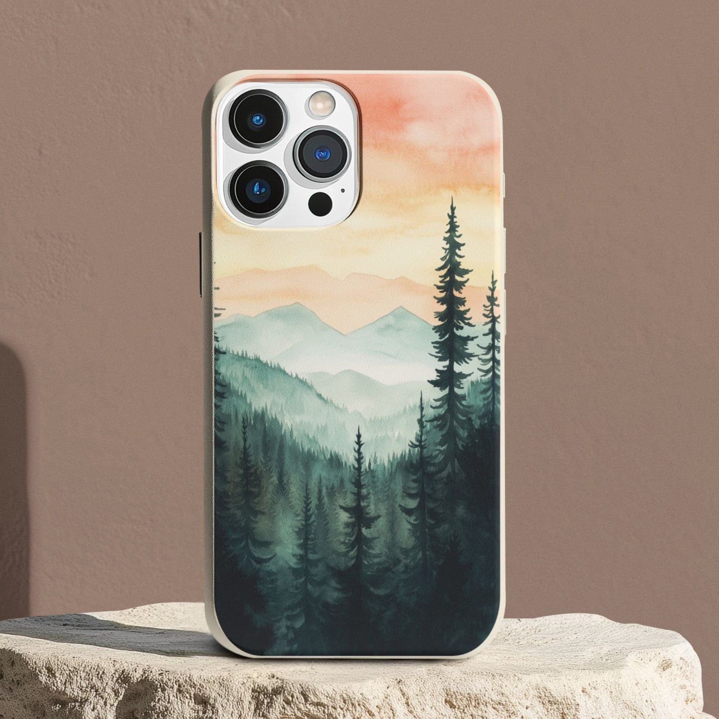 Stepping Green Phone Case Foggy Forest Bio Case