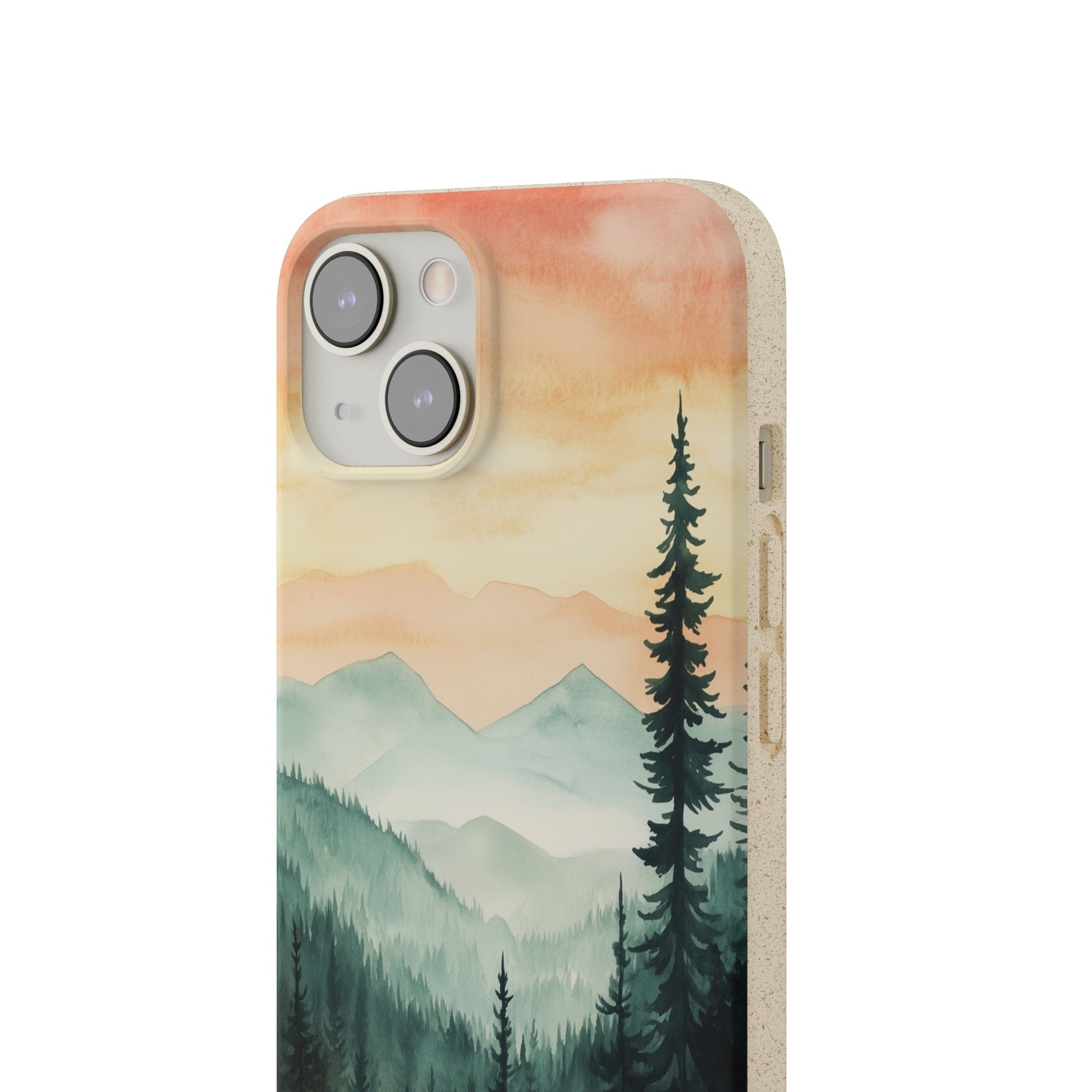 Stepping Green Phone Case Foggy Forest Bio Case