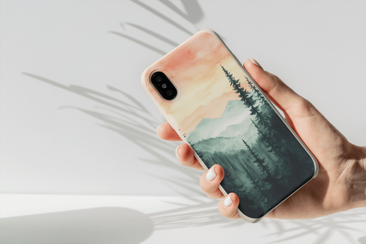 Stepping Green Phone Case Foggy Forest Bio Case
