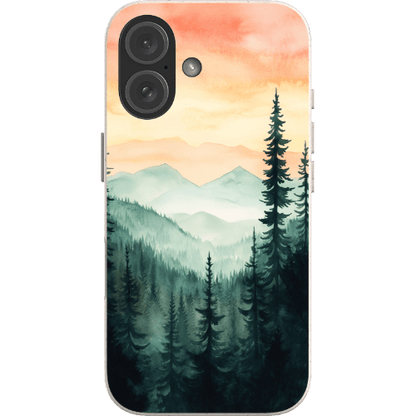 Stepping Green Phone Case Foggy Forest Bio Case