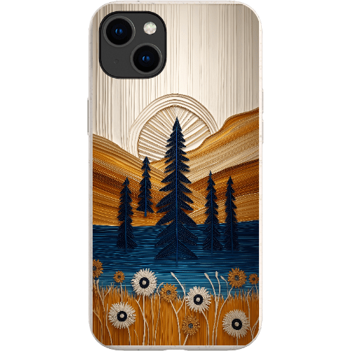 Stepping Green Phone Case Folded Paper Mountain Bio Case