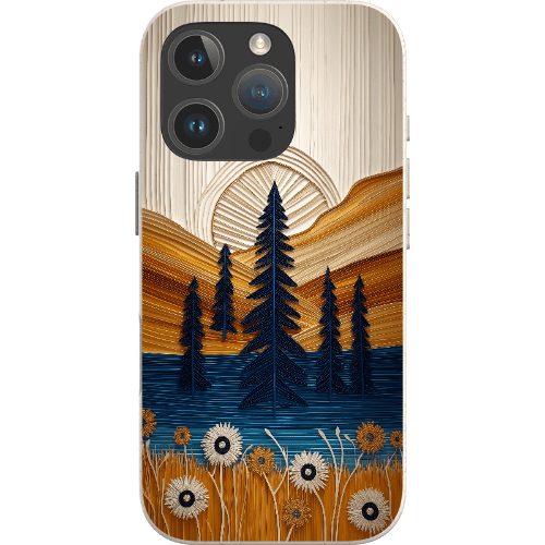 Stepping Green Phone Case Folded Paper Mountain Bio Case