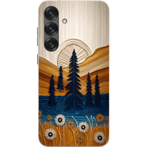 Stepping Green Phone Case Folded Paper Mountain Bio Case