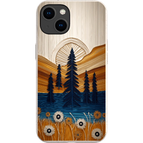 Stepping Green Phone Case Folded Paper Mountain Bio Case