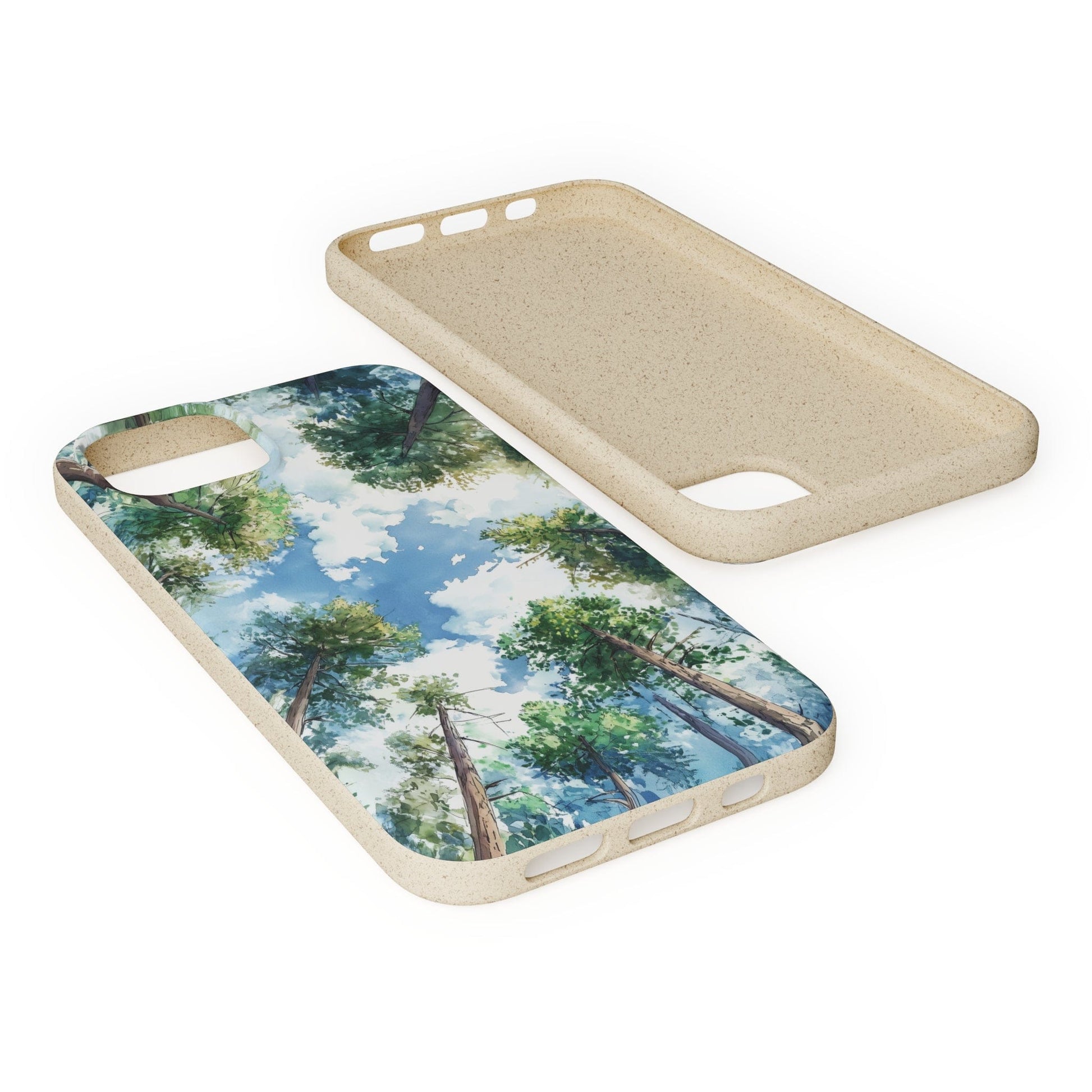 Stepping Green Phone Case Forest Sky Bio Case