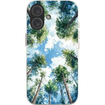 Stepping Green Phone Case Forest Sky Bio Case