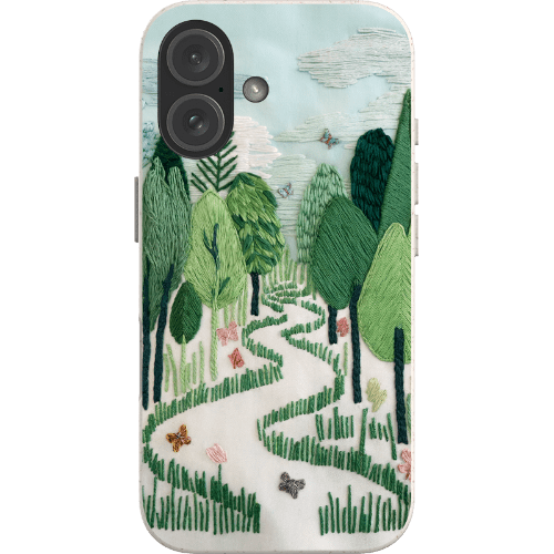 Stepping Green Phone Case Forest Walk Bio Case