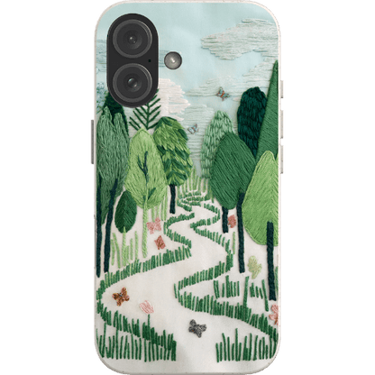 Stepping Green Phone Case Forest Walk Bio Case