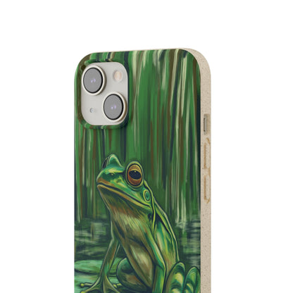 Stepping Green Phone Case Froggie 1 Bio Case