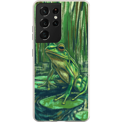 Stepping Green Phone Case Froggie 1 Bio Case