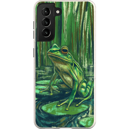 Stepping Green Phone Case Froggie 1 Bio Case