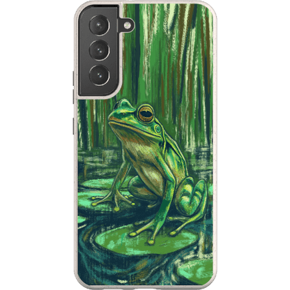 Stepping Green Phone Case Froggie 1 Bio Case
