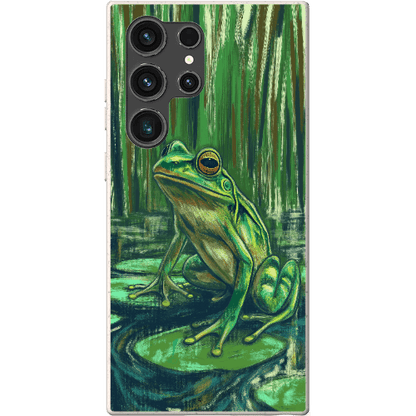 Stepping Green Phone Case Froggie 1 Bio Case