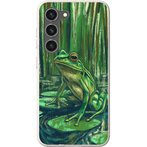 Stepping Green Phone Case Froggie 1 Bio Case