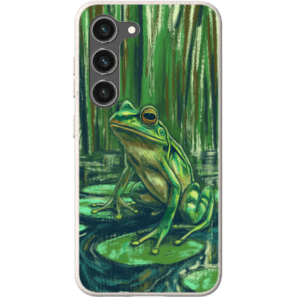 Stepping Green Phone Case Froggie 1 Bio Case