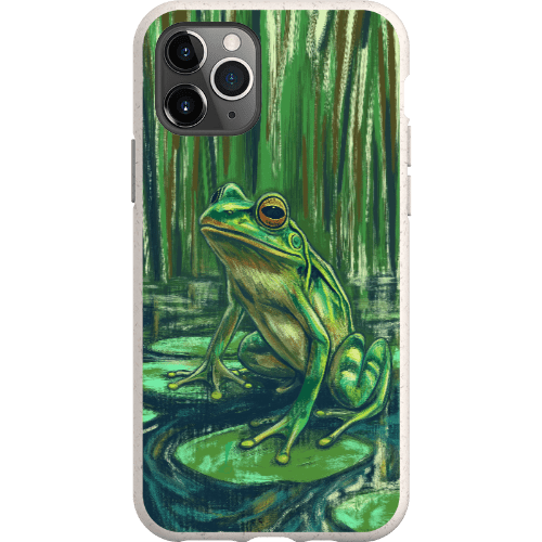 Stepping Green Phone Case Froggie 1 Bio Case