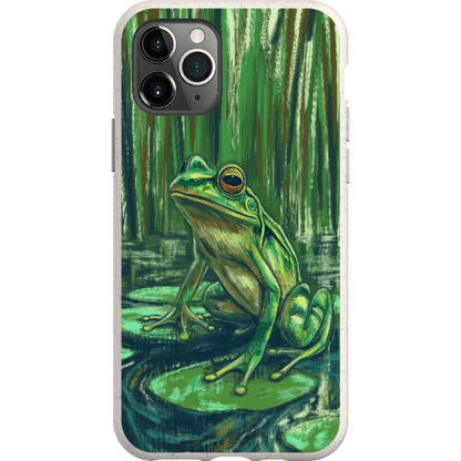 Stepping Green Phone Case Froggie 1 Bio Case