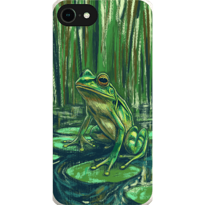 Stepping Green Phone Case Froggie 1 Bio Case
