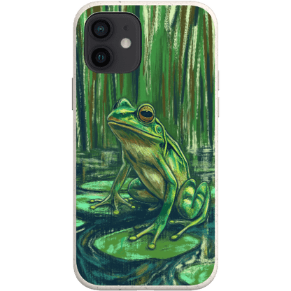 Stepping Green Phone Case Froggie 1 Bio Case