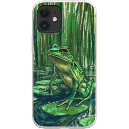 Stepping Green Phone Case Froggie 1 Bio Case