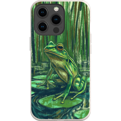 Stepping Green Phone Case Froggie 1 Bio Case