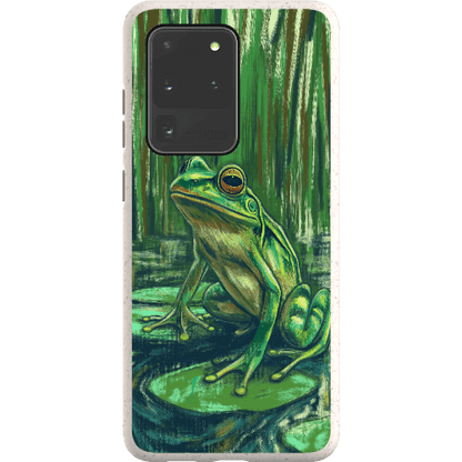 Stepping Green Phone Case Froggie 1 Bio Case