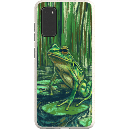 Stepping Green Phone Case Froggie 1 Bio Case