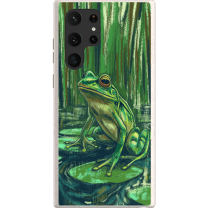 Stepping Green Phone Case Froggie 1 Bio Case