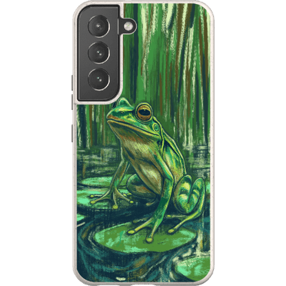 Stepping Green Phone Case Froggie 1 Bio Case