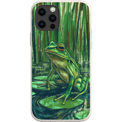 Stepping Green Phone Case Froggie 1 Bio Case
