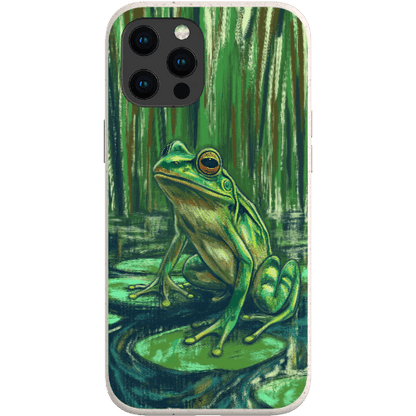 Stepping Green Phone Case Froggie 1 Bio Case