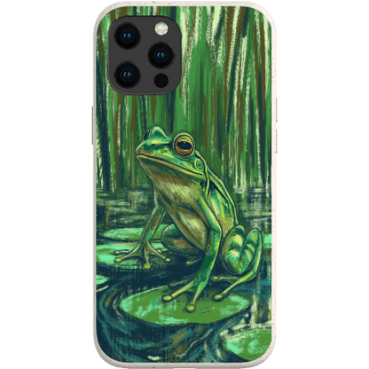 Stepping Green Phone Case Froggie 1 Bio Case