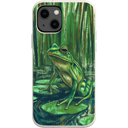 Stepping Green Phone Case Froggie 1 Bio Case