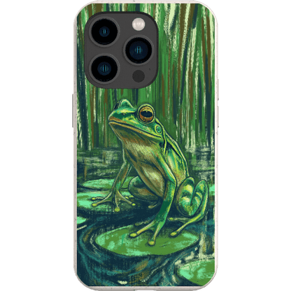 Stepping Green Phone Case Froggie 1 Bio Case