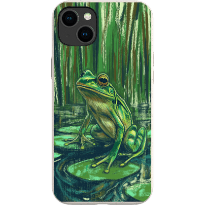 Stepping Green Phone Case Froggie 1 Bio Case