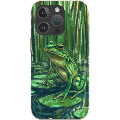 Stepping Green Phone Case Froggie 1 Bio Case