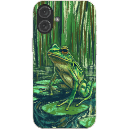 Stepping Green Phone Case Froggie 1 Bio Case