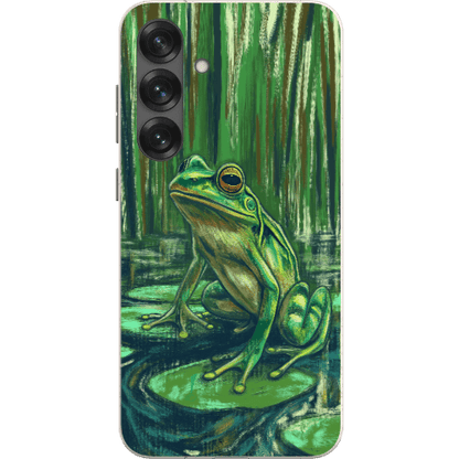 Stepping Green Phone Case Froggie 1 Bio Case