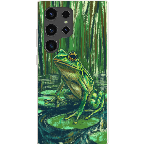 Stepping Green Phone Case Froggie 1 Bio Case