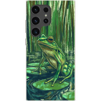 Stepping Green Phone Case Froggie 1 Bio Case