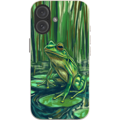 Stepping Green Phone Case Froggie 1 Bio Case
